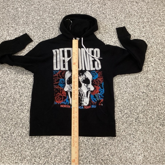 Deftones North American Tour Black Graphic Hoodie Adult Small - Picture 5 of 6